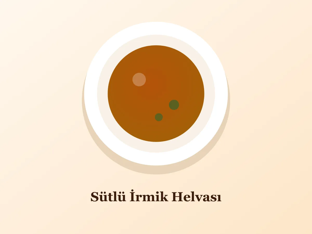 Sütlü İrmik Helvası